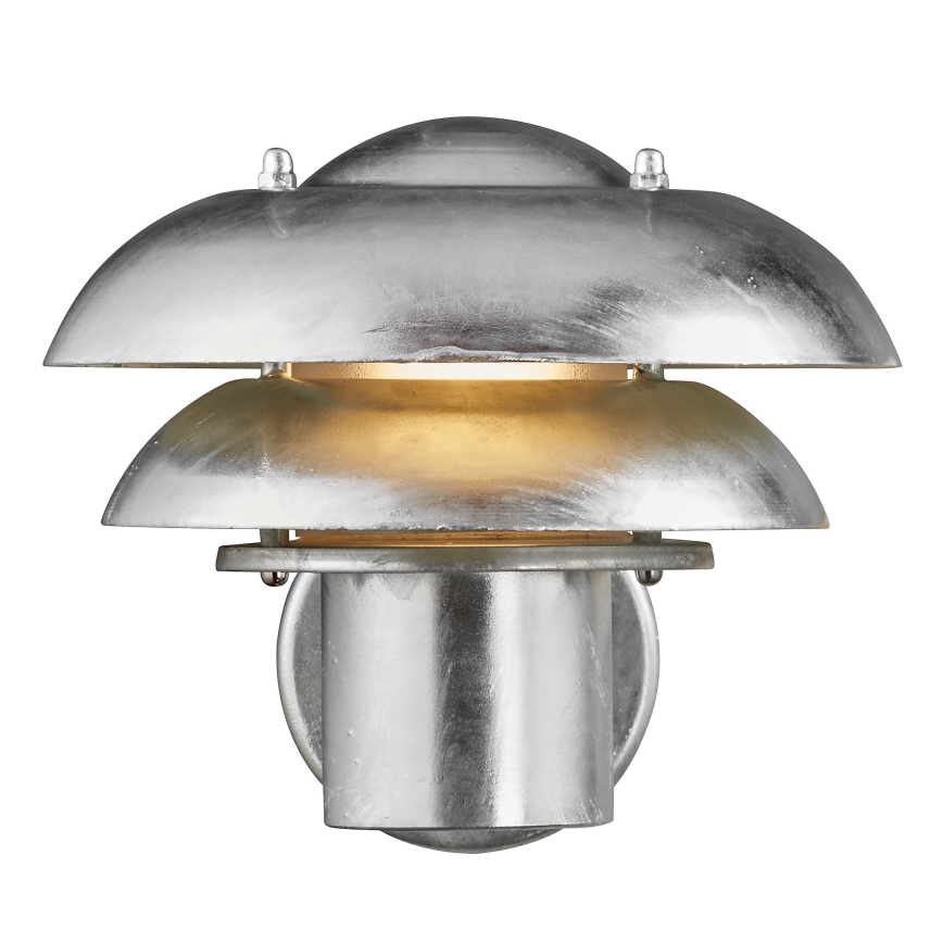 Nordlux - Kültéri fali lámpa KURNOS 1xE14/12W/230V IP54 matt króm