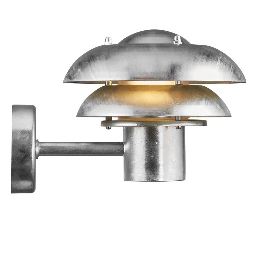 Nordlux - Kültéri fali lámpa KURNOS 1xE14/12W/230V IP54 matt króm