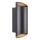 Nordlux - Kültéri fali lámpa NICO 2xGU10/35W/230V IP54 fekete