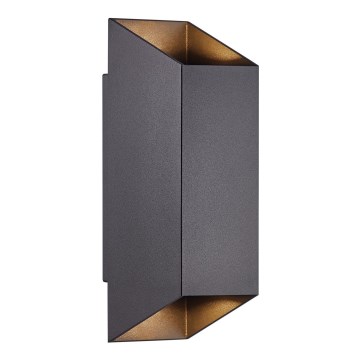 Nordlux - Kültéri fali lámpa NICO 2xGU10/35W/230V IP54 fekete
