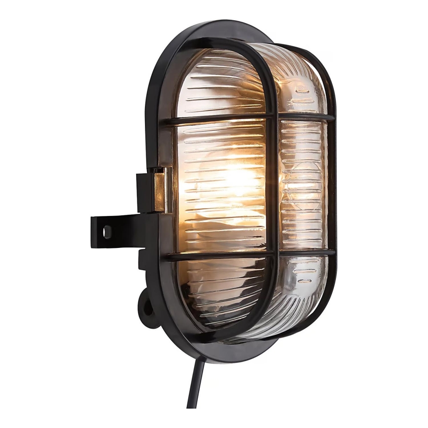 Nordlux - Kültéri fali lámpa SKOTLAMPE 1xE27/60W/230V IP44 fekete