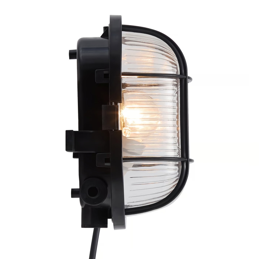 Nordlux - Kültéri fali lámpa SKOTLAMPE 1xE27/60W/230V IP44 fekete