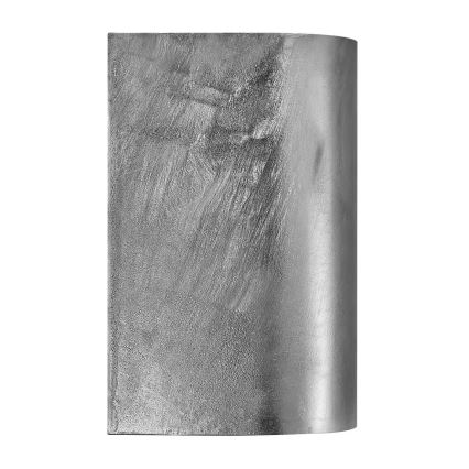 Nordlux - Kültéri fali lámpatest CANTO 2xGU10/28W/230V IP44 ezüst