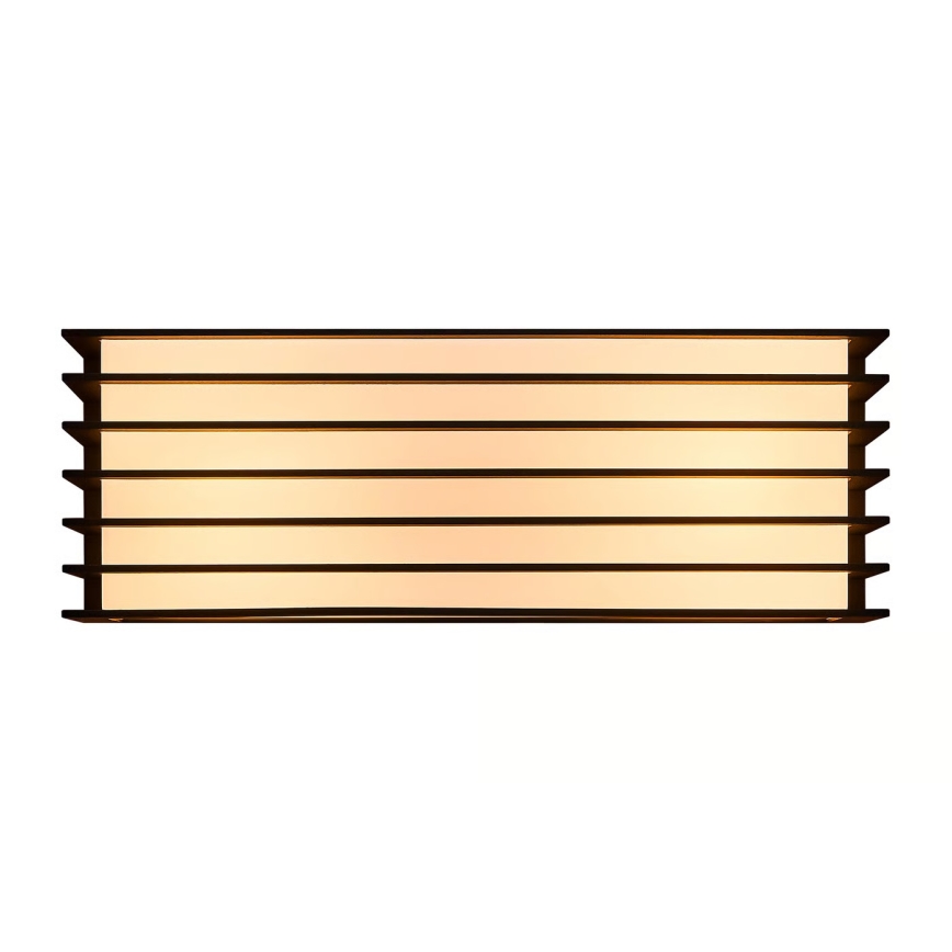 Nordlux - Kültéri fali lámpatest FLUCTUS 2xE27/15W/230V IP44