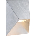 Nordlux - Kültéri fali lámpatest PONTIO 1xGU10/25W/230V IP54 ezüst