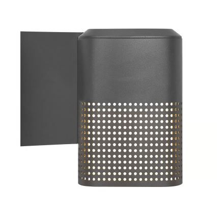 Nordlux - Kültéri fali lámpatest SIDARA 1xE27/15W/230V IP54 antracit