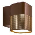 Nordlux - Kültéri fali lámpatest SIDARA 1xE27/15W/230V IP54 barna