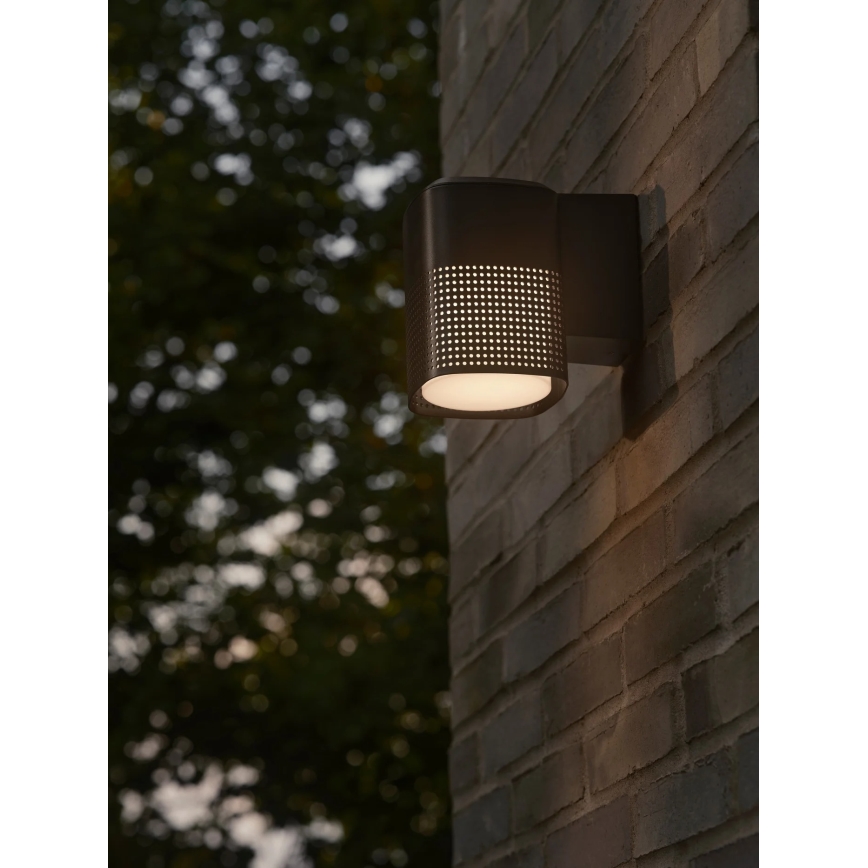 Nordlux - Kültéri fali lámpatest SIDARA 1xE27/15W/230V IP54 fekete