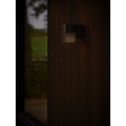 Nordlux - Kültéri fali lámpatest SIDARA 1xE27/15W/230V IP54 fekete