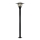 Nordlux - Kültéri lámpa LONSTRUP 1xE27/60W/230V IP44 fekete 116 cm