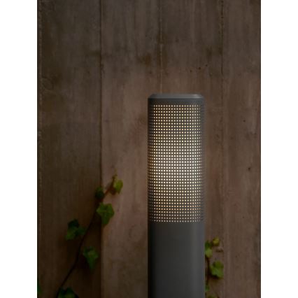 Nordlux - Kültéri lámpa SIDARA 1xE27/15W/230V IP44 95 cm antracit