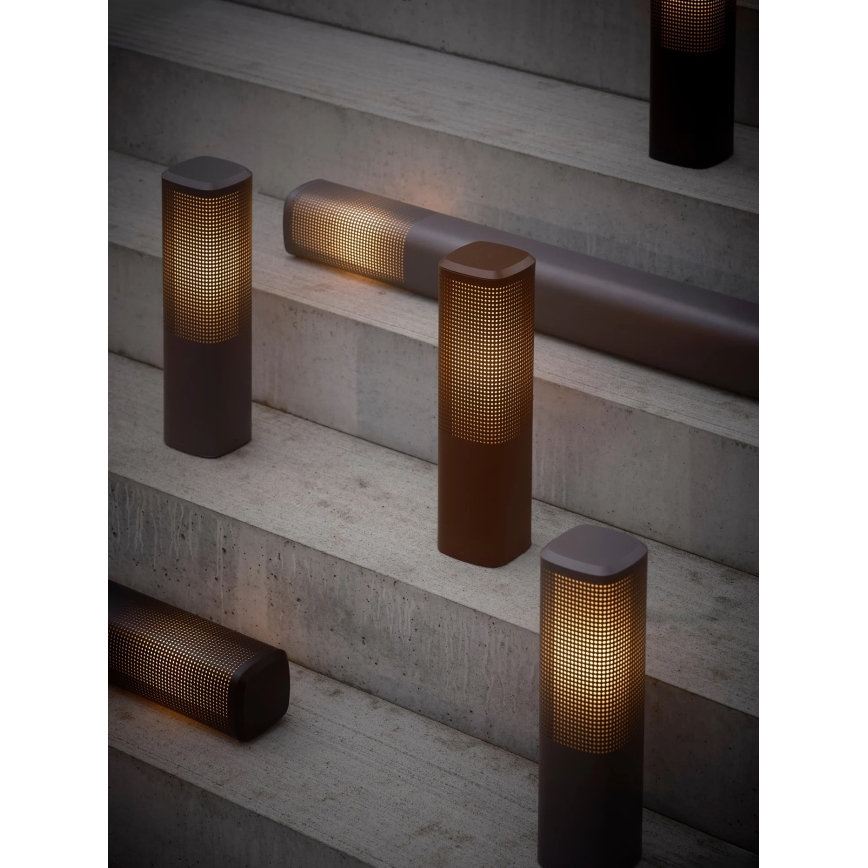 Nordlux - Kültéri lámpa SIDARA 1xE27/15W/230V IP44 95 cm antracit
