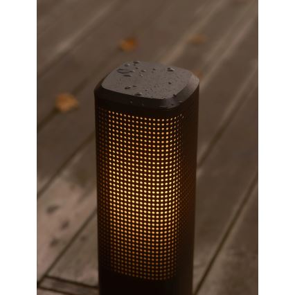 Nordlux - Kültéri lámpa SIDARA 1xE27/15W/230V IP44 95 cm fekete
