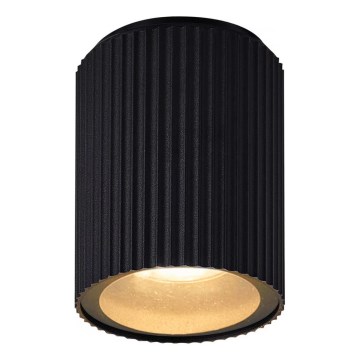 Nordlux - Kültéri mennyezeti lámpa KYKLOP 1xGU10/15W/230V IP54 fekete