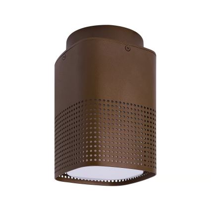 Nordlux - Kültéri mennyezeti lámpatest SIDARA 1xE27/15W/230V IP54 barna