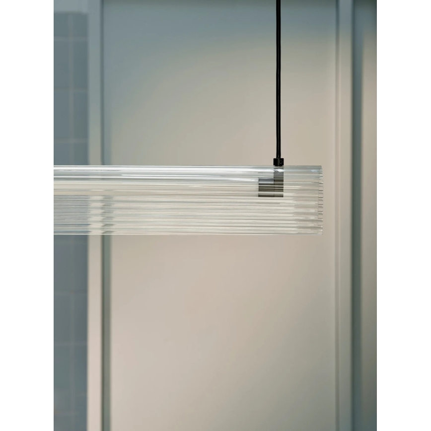 Nordlux - LED dimmelhető csillár kábelen ALIANI LED/20W/230V 3000K fekete/átlátszó