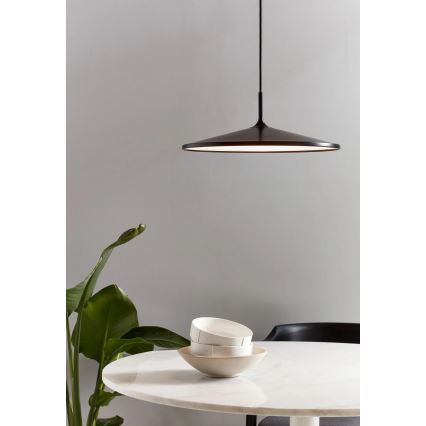 Nordlux - LED Dimmelhető csillár zsinóron BALANCE LED/13W/230V 2700K átm. 42 cm fekete