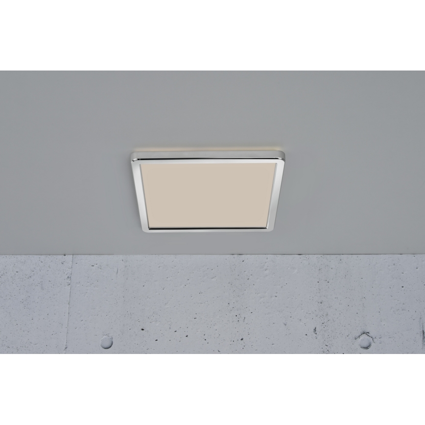 Nordlux - LED fényerőszabályozható fürdőszobai mennyezeti lámpatest OJA LED/14,5W/230V 3000/4000K IP54 30x30 cm