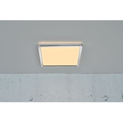 Nordlux - LED fényerőszabályozható fürdőszobai mennyezeti lámpatest OJA LED/14,5W/230V 3000/4000K IP54 30x30 cm