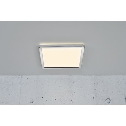 Nordlux - LED fényerőszabályozható fürdőszobai mennyezeti lámpatest OJA LED/14,5W/230V 3000/4000K IP54 30x30 cm