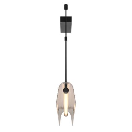 Nordlux - LED dimmelhető kábeles függeszték ALIANI LED/20W/230V 3000K 100 cm fekete/átlátszó