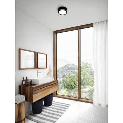 Nordlux - LED Dimmelhető kültéri fali lámpa AVA SMART LED/9,5W/230V 2700K IP54 fekete