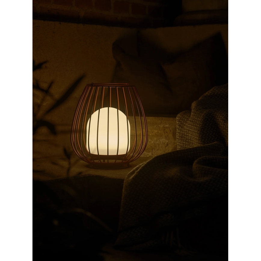 Nordlux - LED dimmelhető kültéri hordozható lámpa JIM TO-GO LED/3W/3,7V IP54 5000 mAh piros