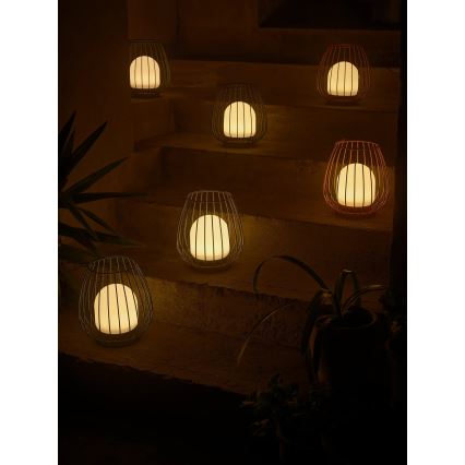 Nordlux - LED dimmelhető kültéri hordozható lámpa JIM TO-GO LED/3W/3,7V IP54 5000 mAh piros