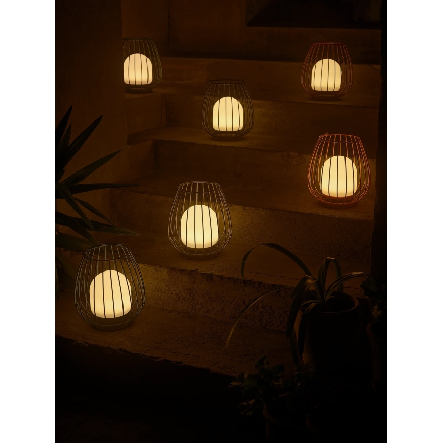 Nordlux - LED dimmelhető kültéri hordozható lámpa JIM TO-GO LED/3W/3,7V IP54 5000 mAh piros
