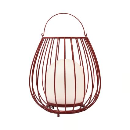 Nordlux - LED dimmelhető kültéri hordozható lámpa JIM TO-GO LED/3W/3,7V IP54 5000 mAh piros