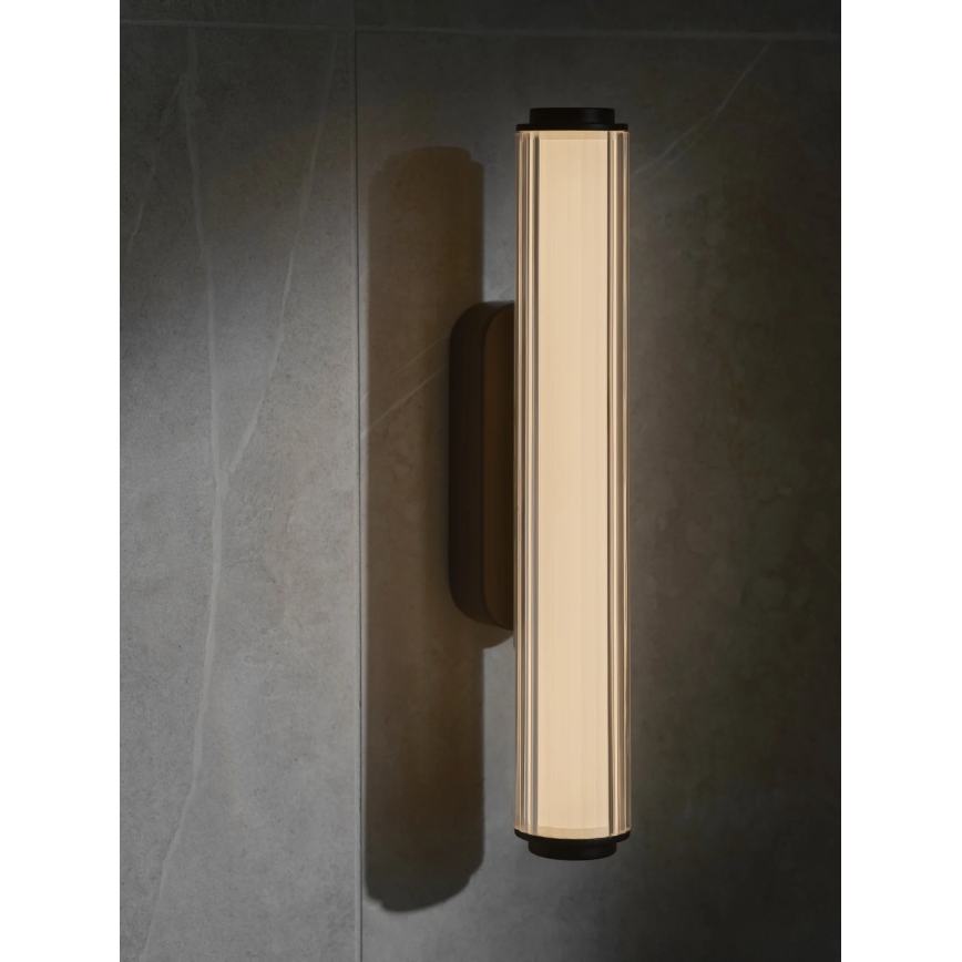 Nordlux - VIRELLE LED dimmelhető fürdőszobai fali lámpa LED/8W/230V 3000/4000K IP44 fekete