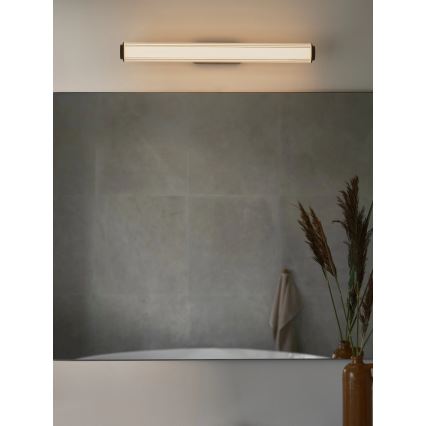 Nordlux - LED dimmelhető fürdőszobai fali lámpatest VIRELLE LED/12W/230V 3000/4000K IP44 fekete