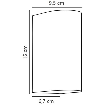Nordlux - LED Kültéri fali lámpa ASBOL LED/13,3W/230V 3000K IP44 fekete