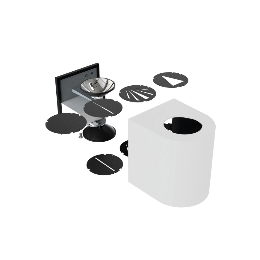 Nordlux - LED kültéri fali lámpa CANTO 2xLED/6W/230V IP44 fehér