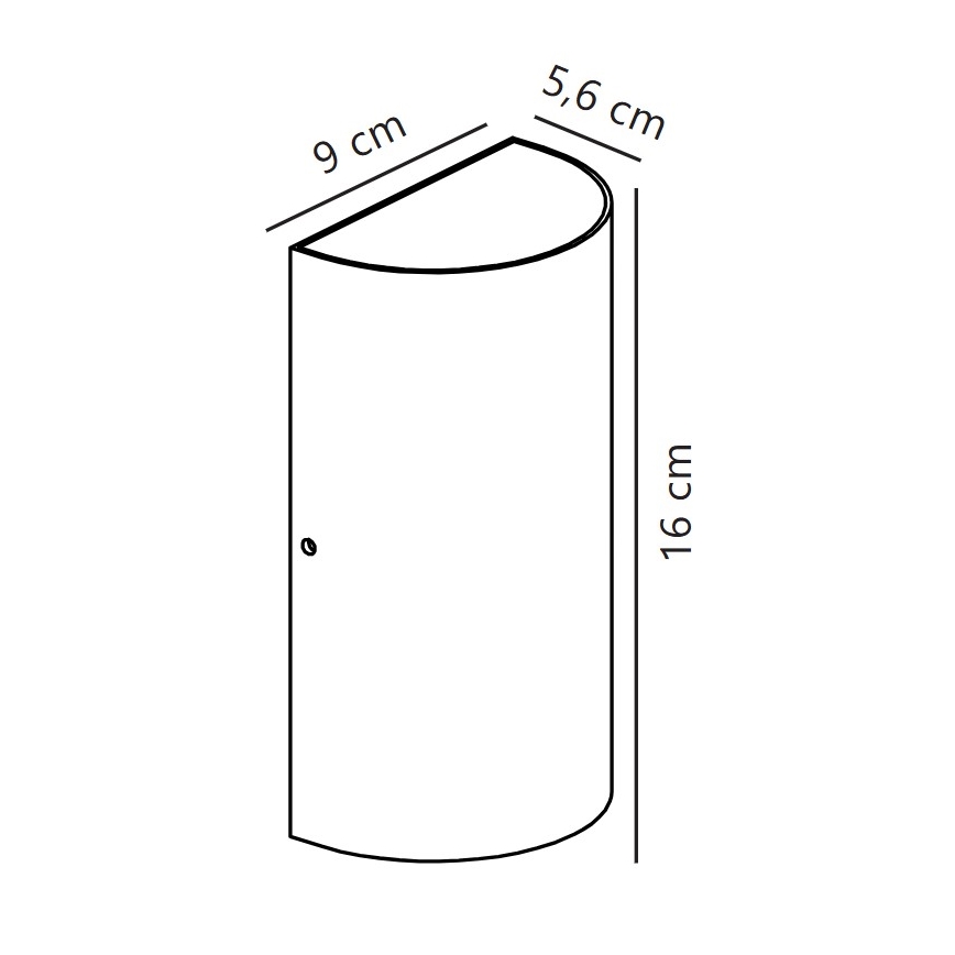 Nordlux - LED Kültéri fali lámpa ROLD LED/10,5W/230V 3000K IP54 krémes