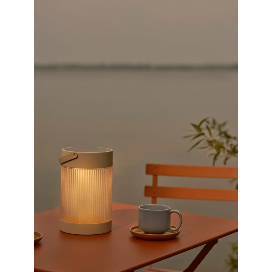 Nordlux - LED napelemes lámpa COUPAR LED/3,2W/3,7V bézs