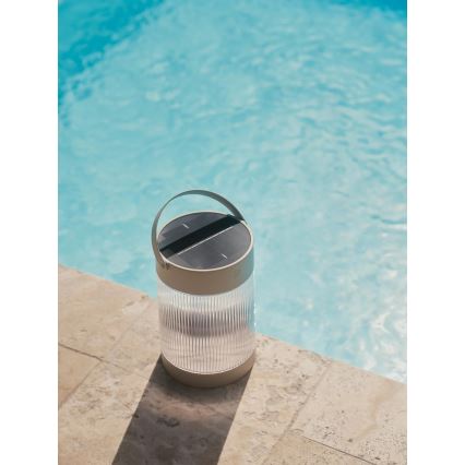 Nordlux - LED napelemes lámpa COUPAR LED/3,2W/3,7V bézs