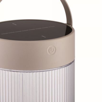 Nordlux - LED napelemes lámpa COUPAR LED/3,2W/3,7V bézs