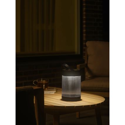 Nordlux - LED napelemes lámpa COUPAR LED/3,2W/3,7V fekete