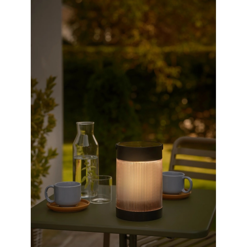 Nordlux - LED napelemes lámpa COUPAR LED/3,2W/3,7V fekete