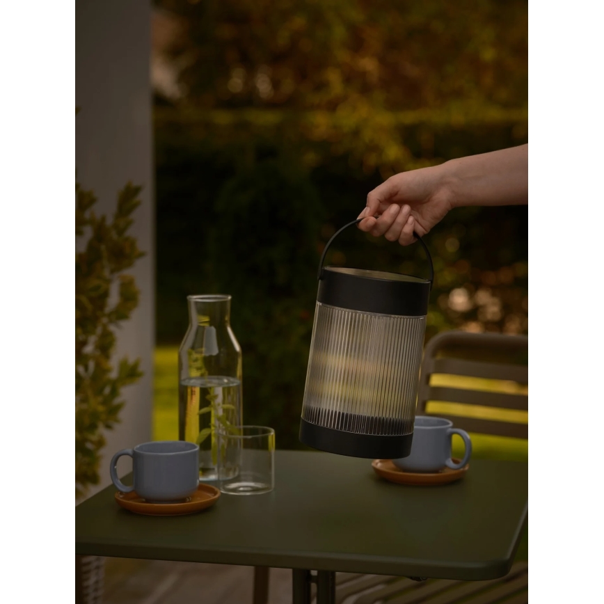 Nordlux - LED napelemes lámpa COUPAR LED/3,2W/3,7V fekete