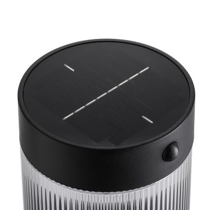 Nordlux - LED napelemes lámpa COUPAR LED/3,2W/5V 3000K IP44 fekete 1800 mAh