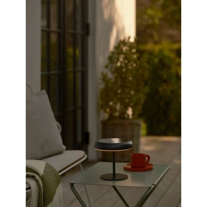 Nordlux - LED napelemes lámpa ELMER LED/2W/3,7V IP44 fekete