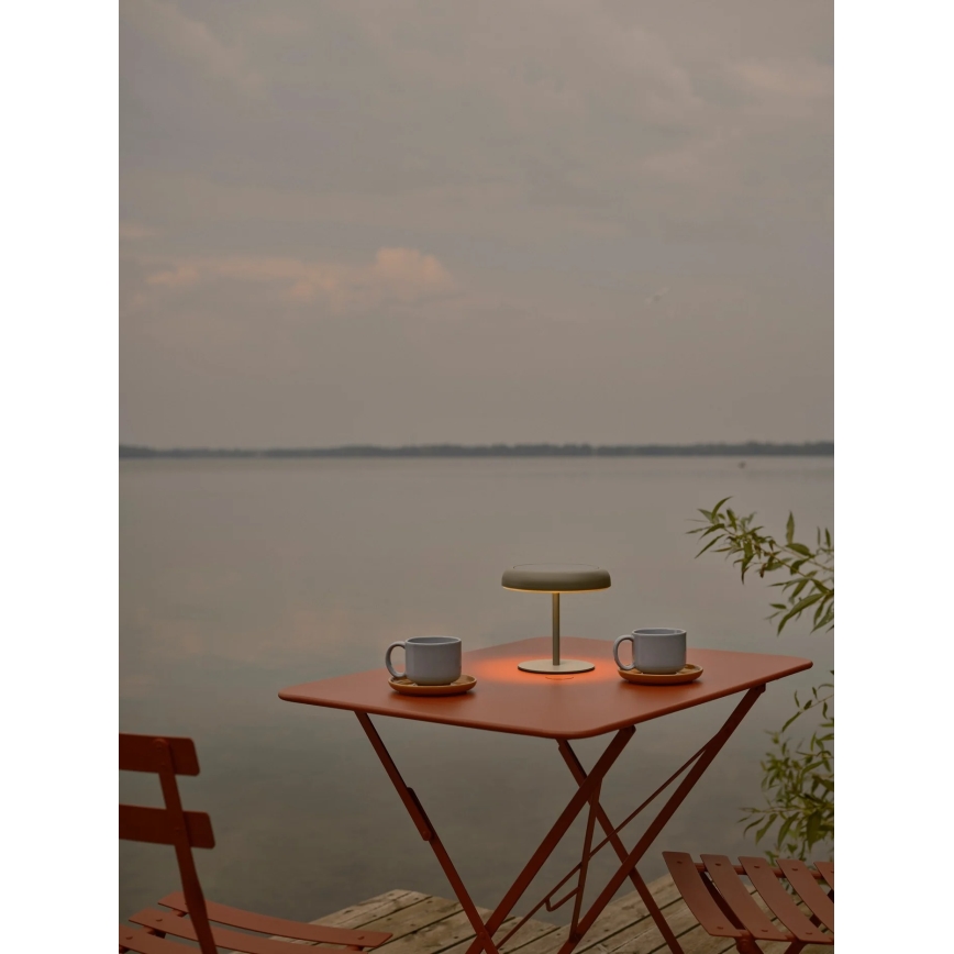 Nordlux - LED napelemes lámpa ELMER LED/2W/3,7V IP44 zöld