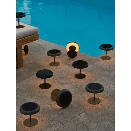 Nordlux - LED napelemes lámpa ELMER LED/2W/3,7V IP44 zöld