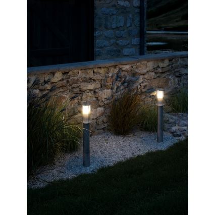 Nordlux - LINTON kültéri lámpa 1xE27/15W/230V IP54 ezüstszínű