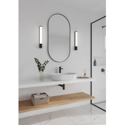 Nordlux - LED alá szerelhető lámpa aljzattal MALAIKA LED/6W/230V IP44 fekete
