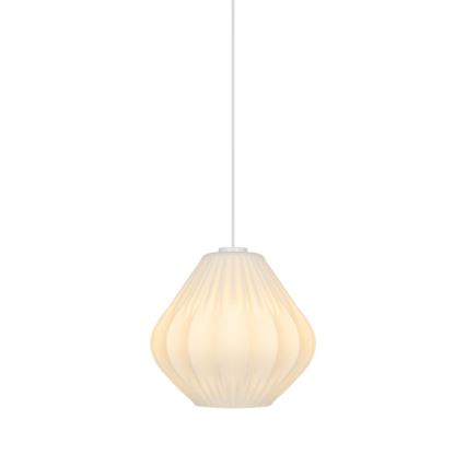 Nordlux - MALUCA kábeles függőlámpa 1xE27/15W/230V, Ø 29 cm, fehér