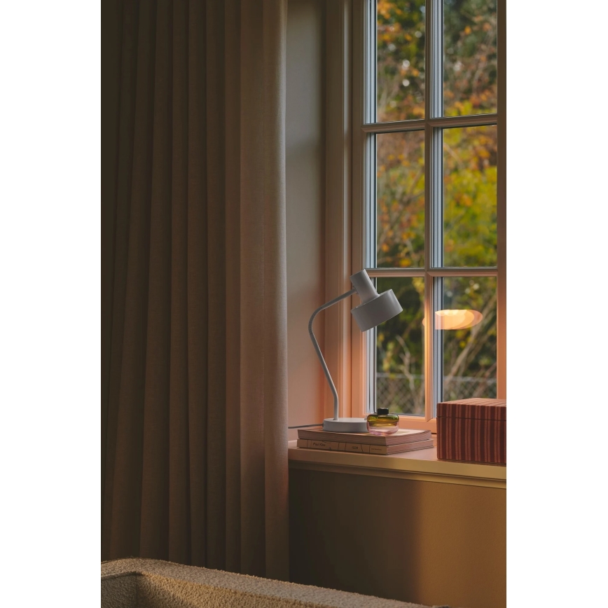 Nordlux - MATIS asztali lámpa 1xE27/15W/230V fehér