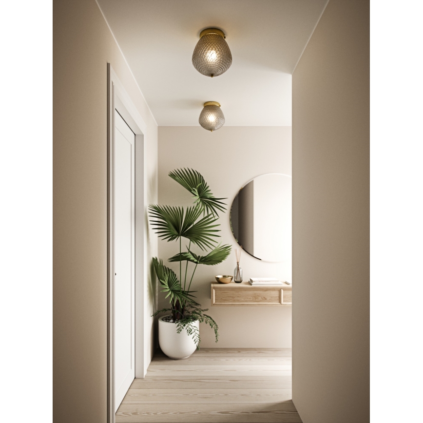 Nordlux - Mennyezeti lámpa ORBIFORM 1xE27/40W/230V arany